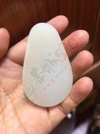 闲置65克新疆和田玉籽料作品观音菩萨505 / 作者:晚霞行千里 / 帖子ID:177559