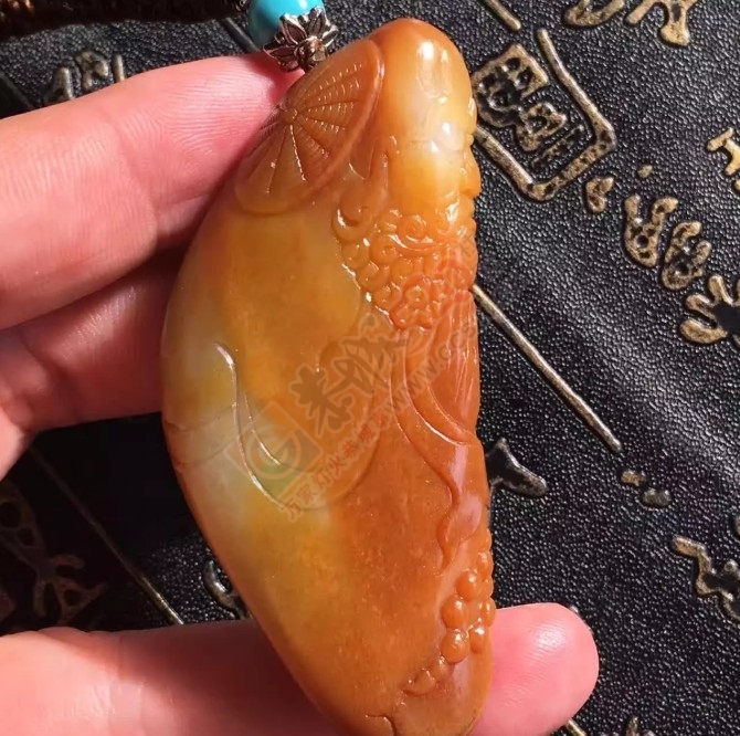 出手和田玉红沁皮独籽达摩49 / 作者:月落风 / 帖子ID:178414