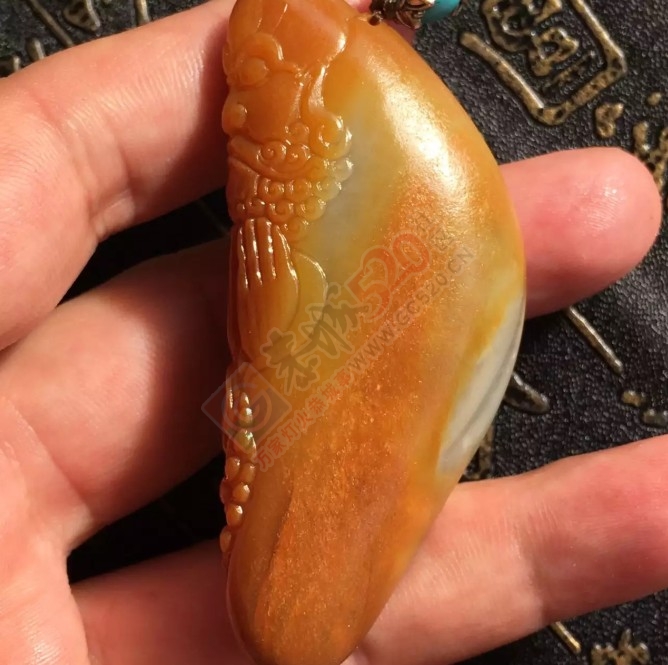 出手和田玉红沁皮独籽达摩331 / 作者:月落风 / 帖子ID:178414