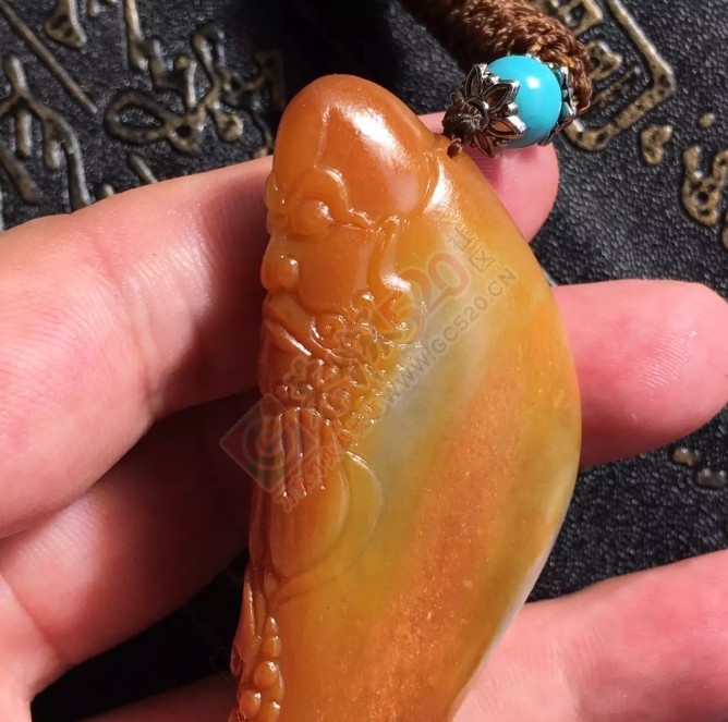 出手和田玉红沁皮独籽达摩414 / 作者:月落风 / 帖子ID:178414