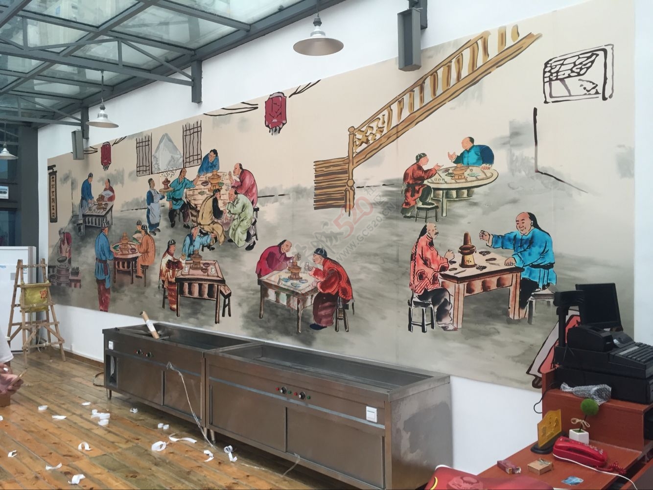 白天鹅大酒店二楼餐厅 老北京涮羊肉 恭城店760 / 作者:老北京！ / 帖子ID:178499