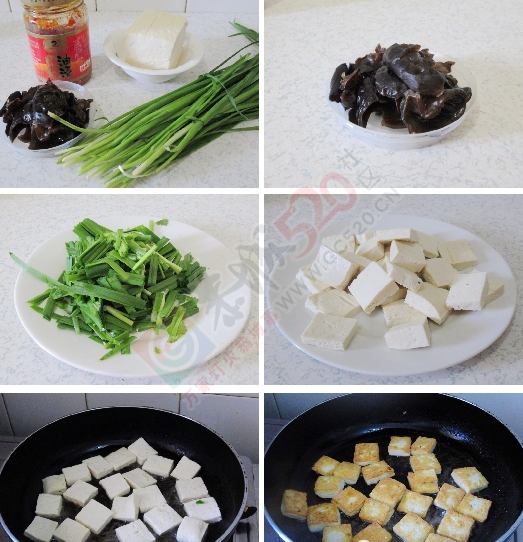 【韭菜烧豆腐】春天多吃这种菜，免疫力提高少生病420 / 作者:绎苒 / 帖子ID:192659