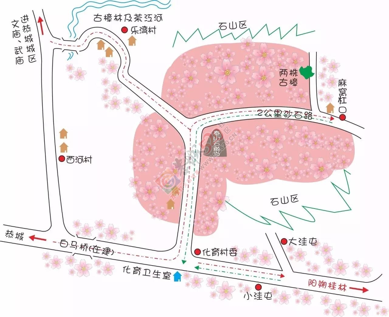 今日花讯：嘉会太平村的桃花已慢慢绽放，周末一起赏花约吗？！199 / 作者:社区小编 / 帖子ID:193155