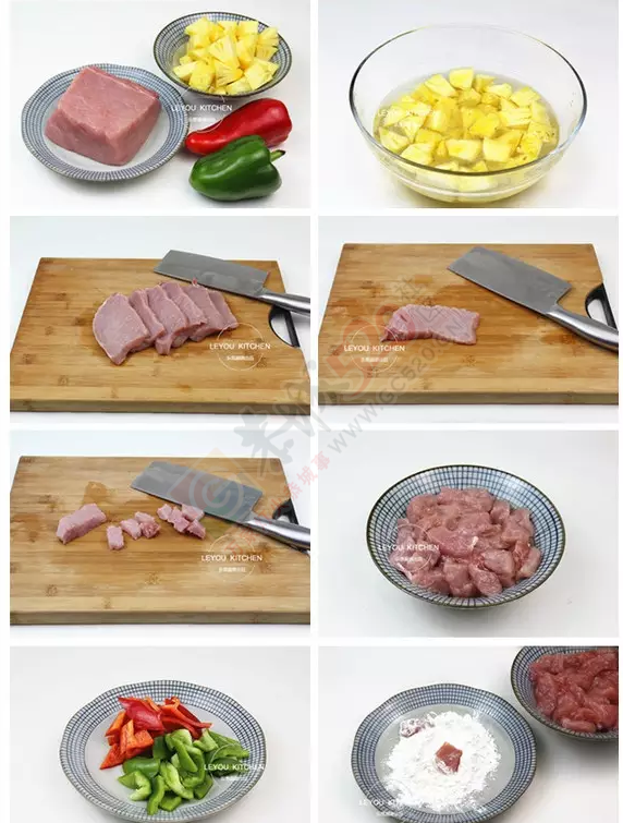 【菠萝咕咾肉】用这法子做出来的肉酥果甜18 / 作者:Iris-- / 帖子ID:199052