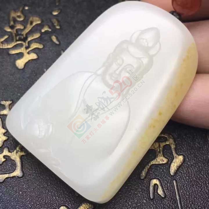 转让一块超值的和田玉观音牌子75 / 作者:晚霞行千里 / 帖子ID:232172