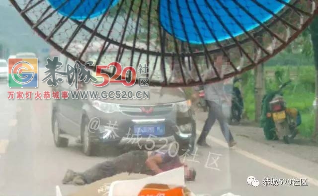 西岭杨柳村附近一老人骑单车被撞，倒地不起，单车直接被撞飞到路边113 / 作者:社区小编 / 帖子ID:232501