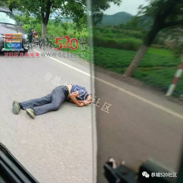 西岭杨柳村附近一老人骑单车被撞，倒地不起，单车直接被撞飞到路边647 / 作者:社区小编 / 帖子ID:232501