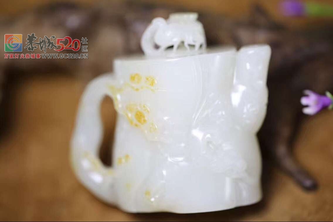 转让一件案头吉祥摆件（新疆和田白玉籽料）331 / 作者:晚霞行千里 / 帖子ID:233934