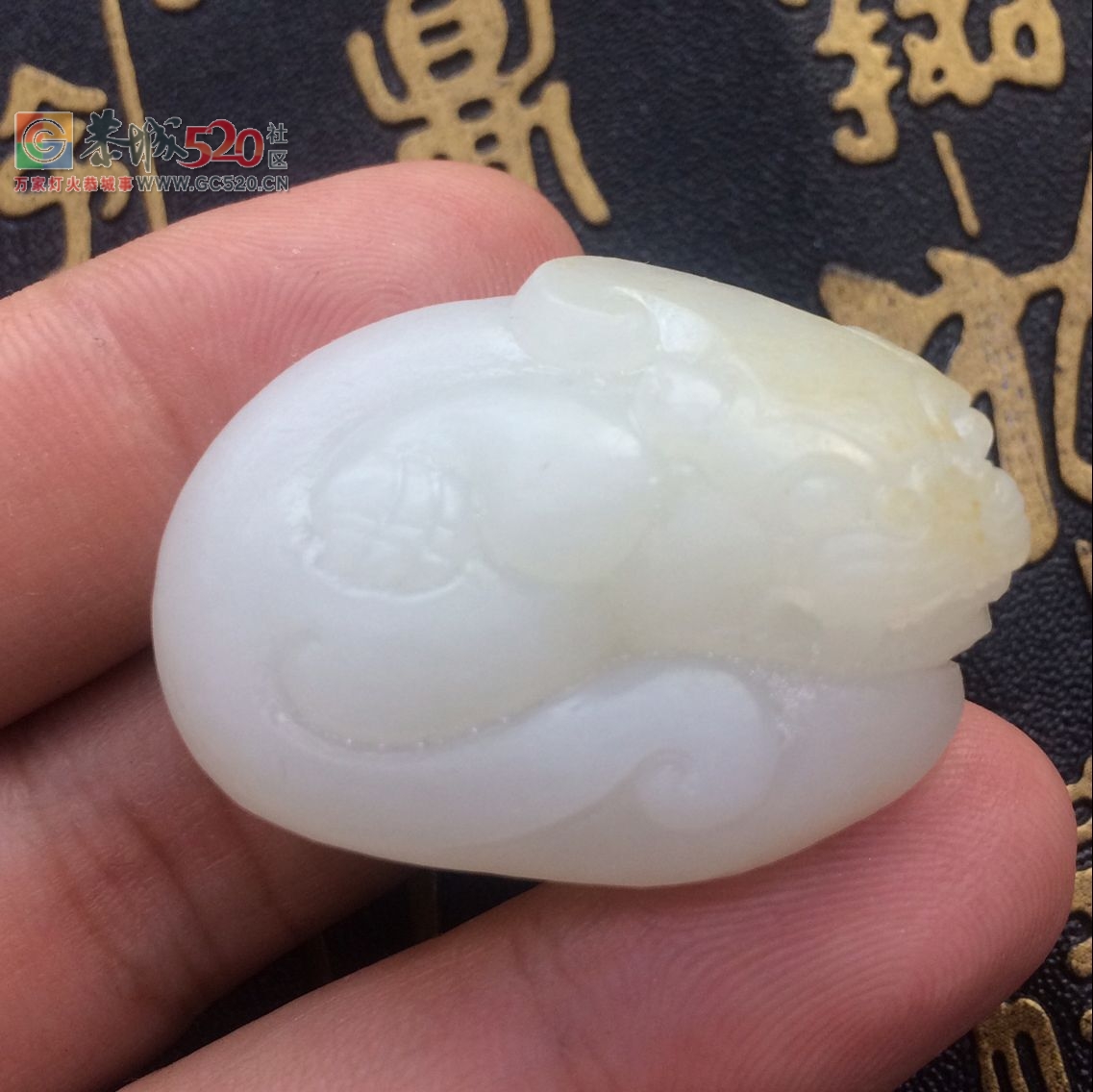 转让一块温润的新疆和田玉籽料貔貅吊坠64 / 作者:晚霞行千里 / 帖子ID:234056
