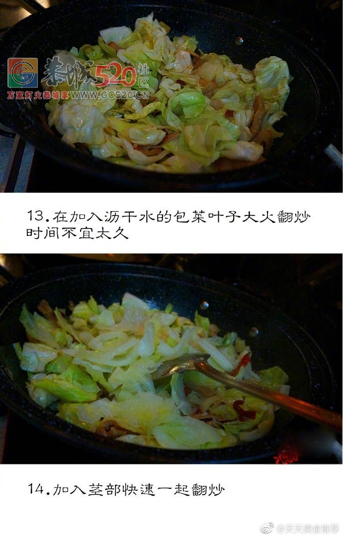 干锅手撕包菜520 / 作者:啤酒加烤串儿 / 帖子ID:237646