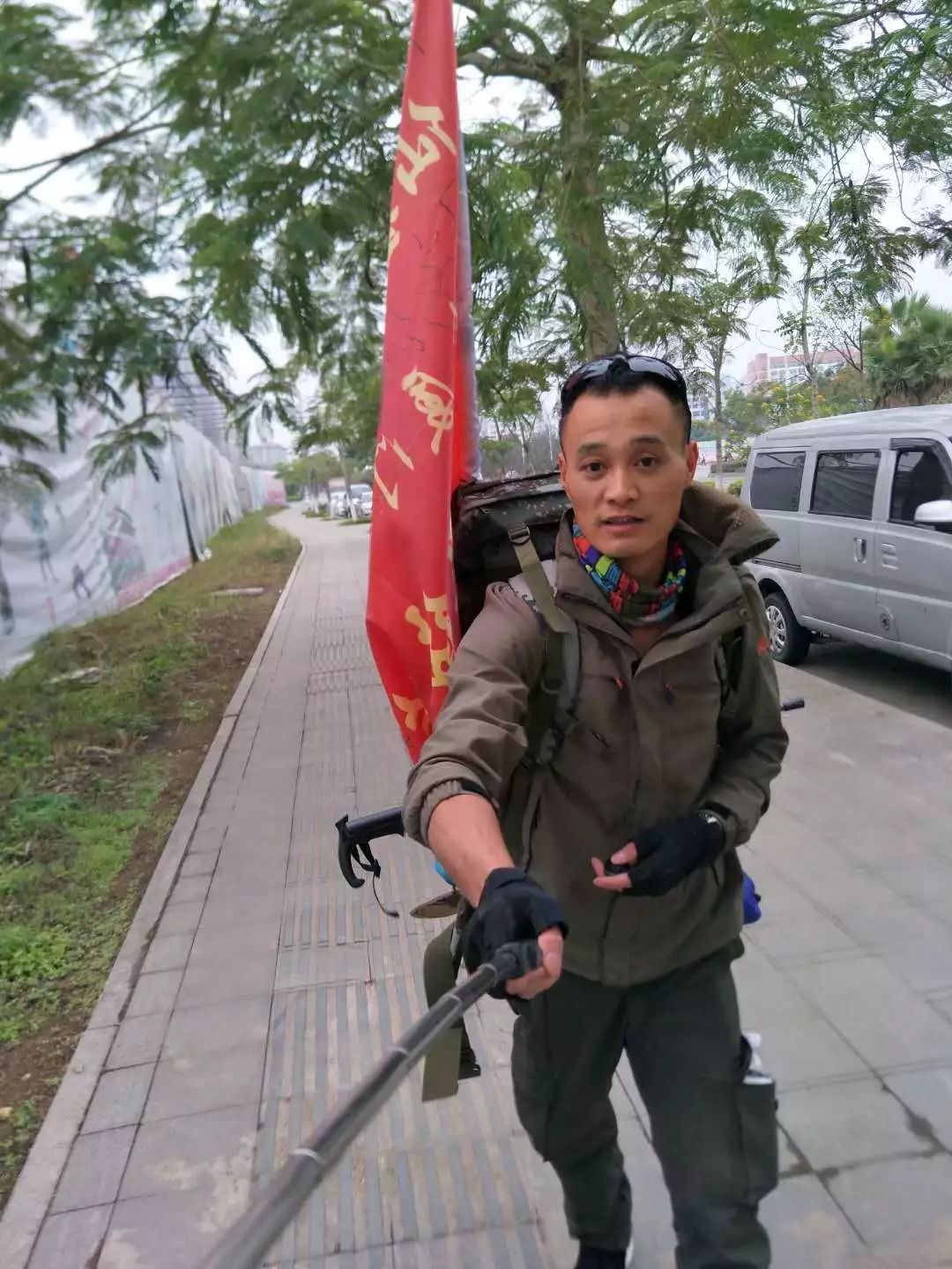 牛！恭城三江一男子徒步千里，回家过年（厦门—恭城）286 / 作者:分类小编 / 帖子ID:267169