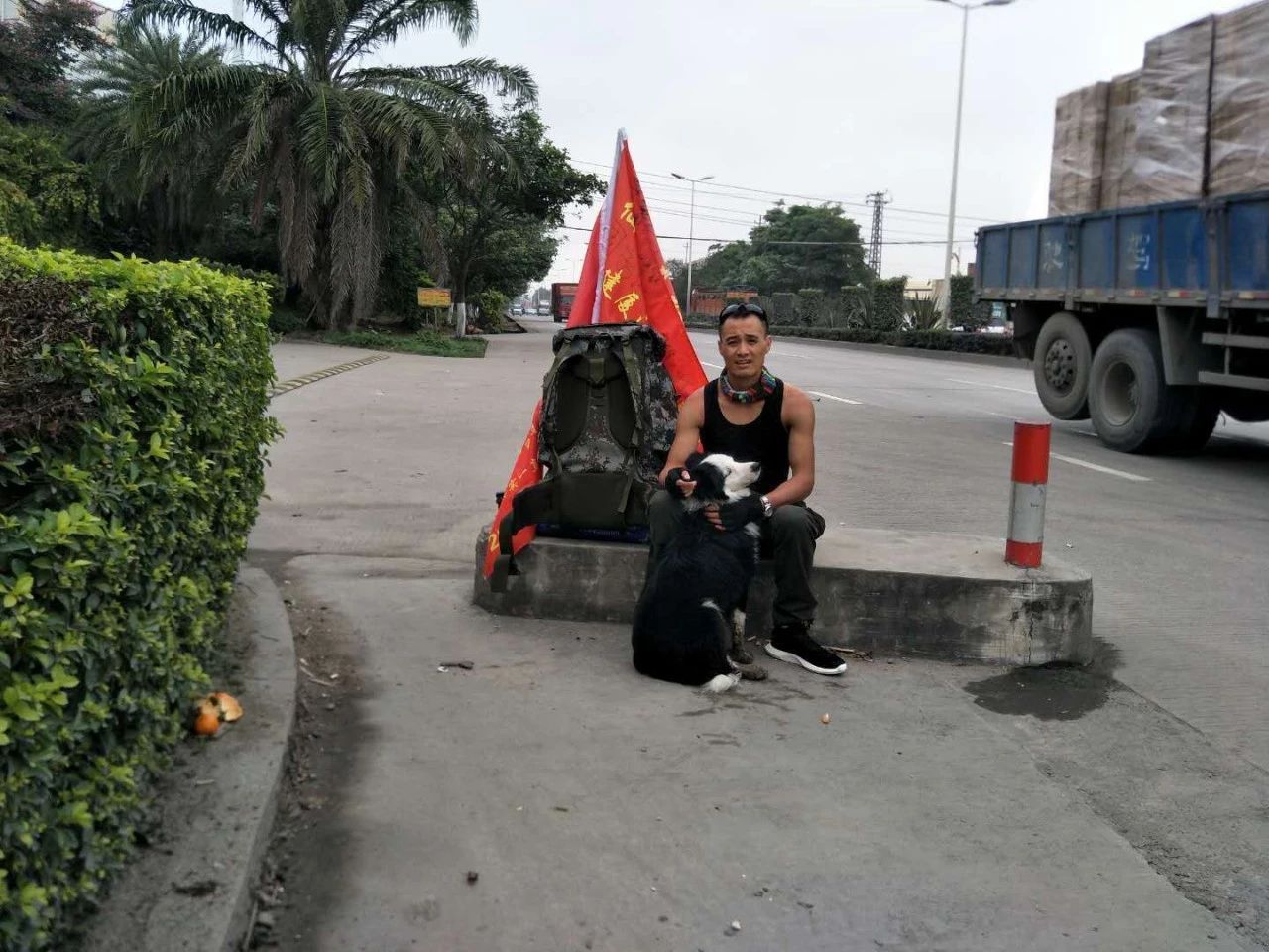 跟进丨恭城三江小伙千里徒步回家过年第二天【厦门—恭城】681 / 作者:深秋的落叶 / 帖子ID:267180