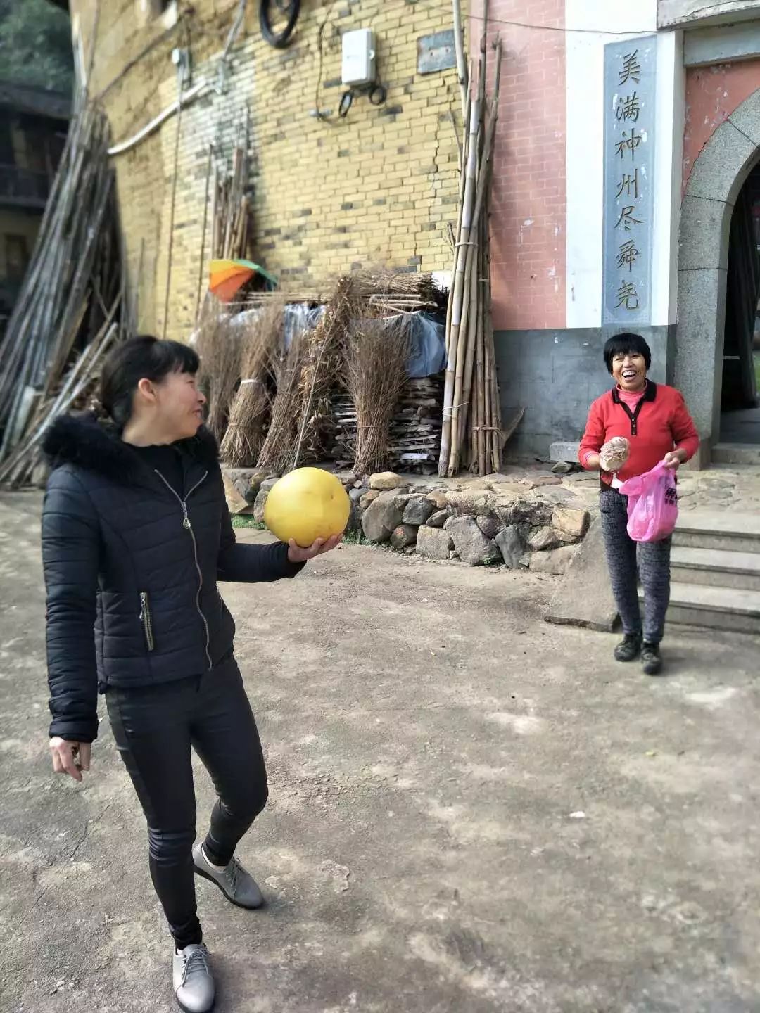恭城三江小伙千里徒步回家过年第4天，行走60公里，已到南靖土楼~84 / 作者:深秋的落叶 / 帖子ID:267202