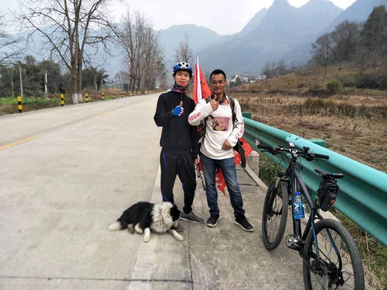 恭城三江小伙千里徒步回家过年第13天，徒步51公里，到达阳山县凤埠镇217 / 作者:深秋的落叶 / 帖子ID:267284