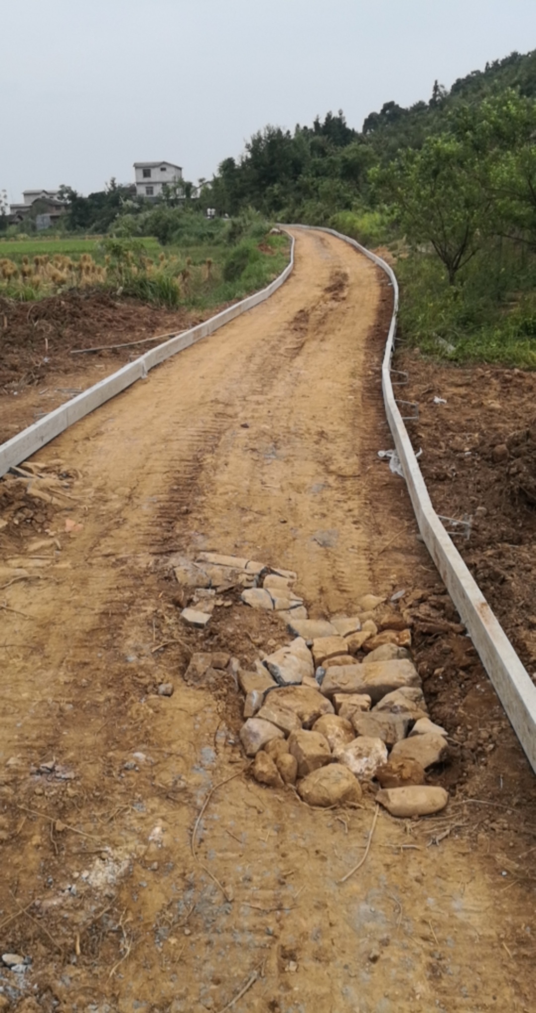 西岭八岩麒麟寨至白石路段开始修水泥路78 / 作者:2支棒棒糖 / 帖子ID:268803