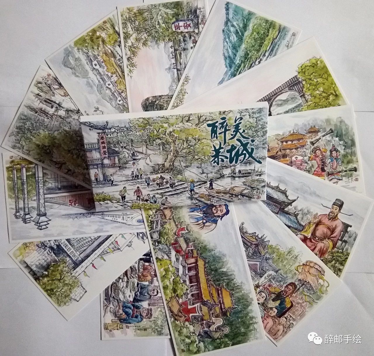 恭城金秋柿柿如意，手绘瑶乡幅幅顺心722 / 作者:箩筐索 / 帖子ID:269610
