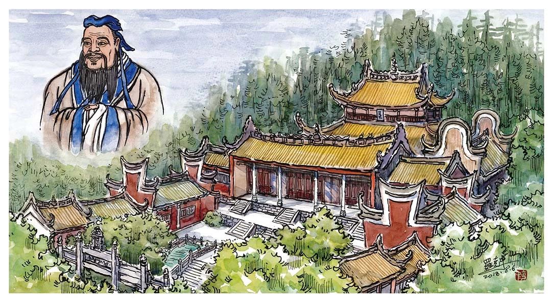恭城金秋柿柿如意，手绘瑶乡幅幅顺心3 / 作者:箩筐索 / 帖子ID:269610
