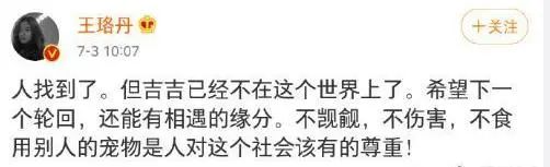 鸭鸭有什么错！王珞丹深夜发布寻鸭启事，结果虐心... 公安已介入调查76 / 作者:yujuan / 帖子ID:273678