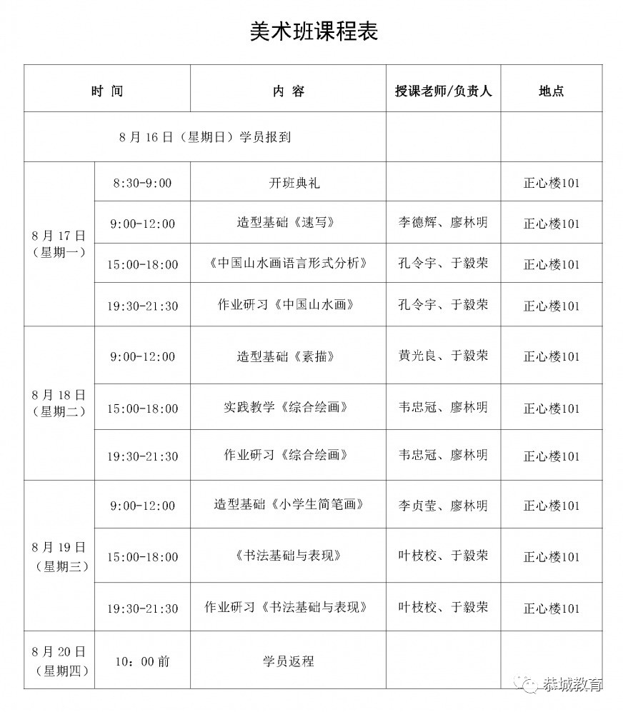 为期5天的全县基础教育艺术教师培训今日正式拉开帷幕861 / 作者:论坛小编04 / 帖子ID:275719