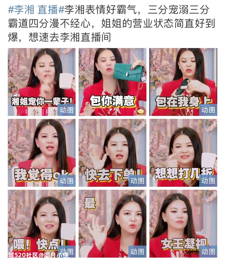 王岳伦“出轨”的那天，李湘忙着赚钱养家57 / 作者:圆月小侠 / 帖子ID:276020