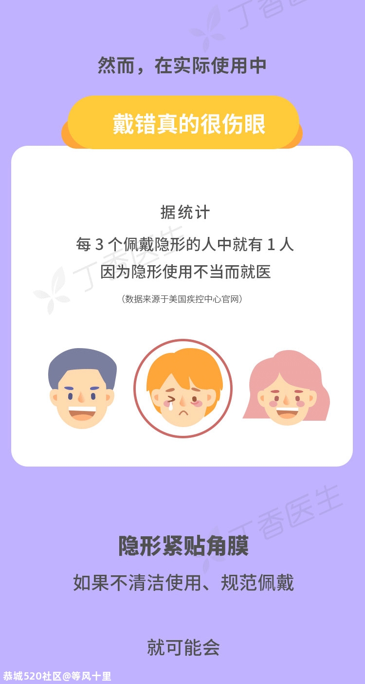 讲真！隐形眼镜，7 个人里只有 1 个戴对了877 / 作者:等风十里 / 帖子ID:277549