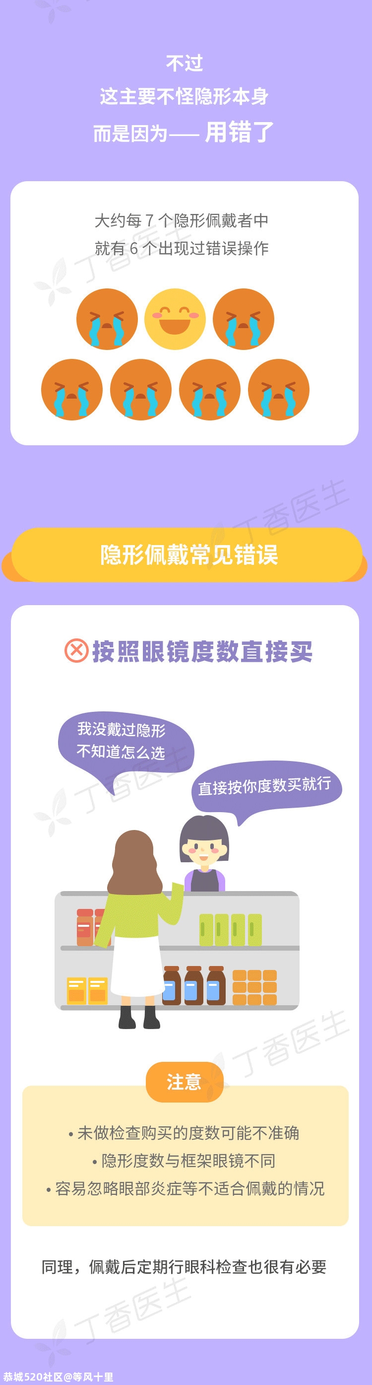 讲真！隐形眼镜，7 个人里只有 1 个戴对了465 / 作者:等风十里 / 帖子ID:277549
