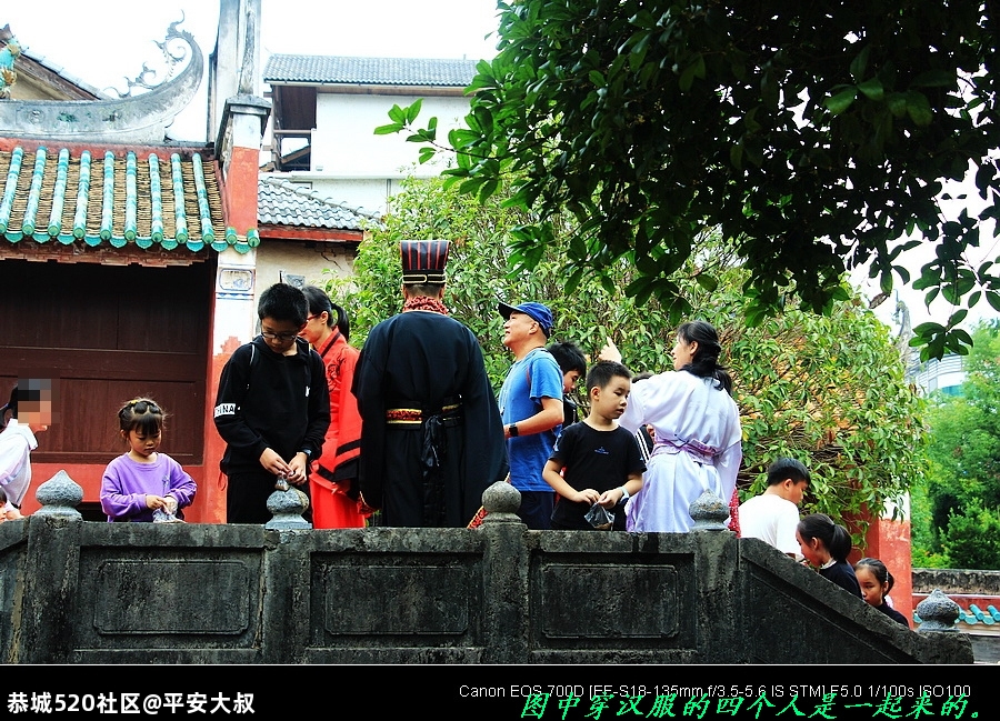 在恭城穿汉服可免费游三庙两馆。121 / 作者:平安大叔 / 帖子ID:277679