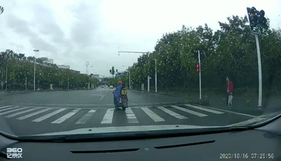 孩子意外跌落电瓶车，追上大人后竟被一脚踹倒！太气愤了！617 / 作者:圆月小侠 / 帖子ID:278390