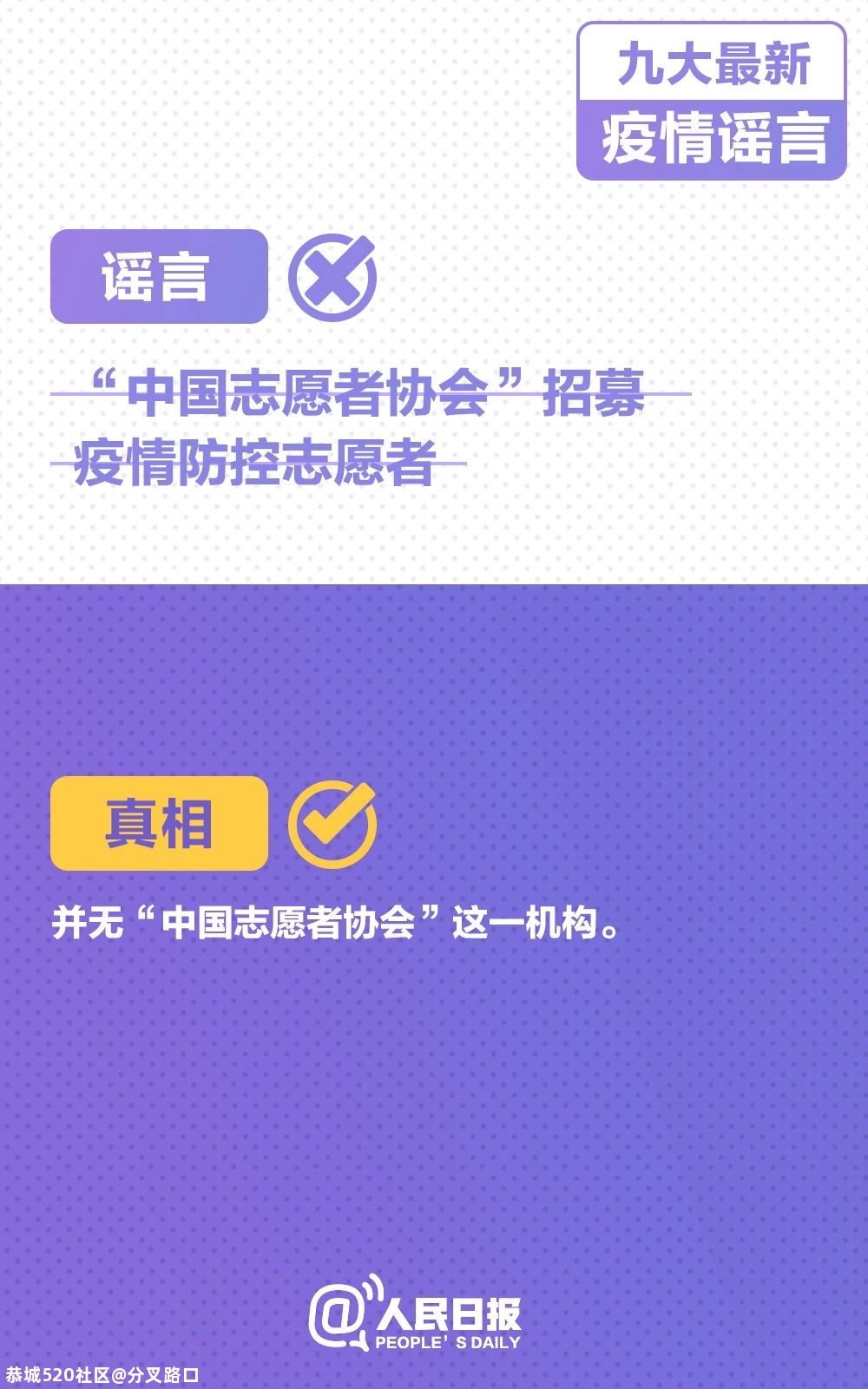 转扩！九大最新疫情谣言，千万别被骗！148 / 作者:分叉路口 / 帖子ID:281527