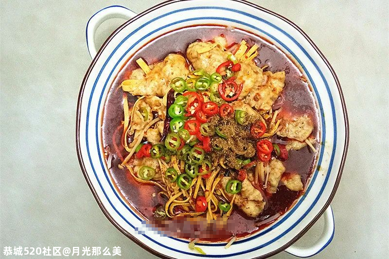 红油油的水煮肉片，看着就让人口水直流~赶紧学来做给家人吃！229 / 作者:月光那么美 / 帖子ID:281993