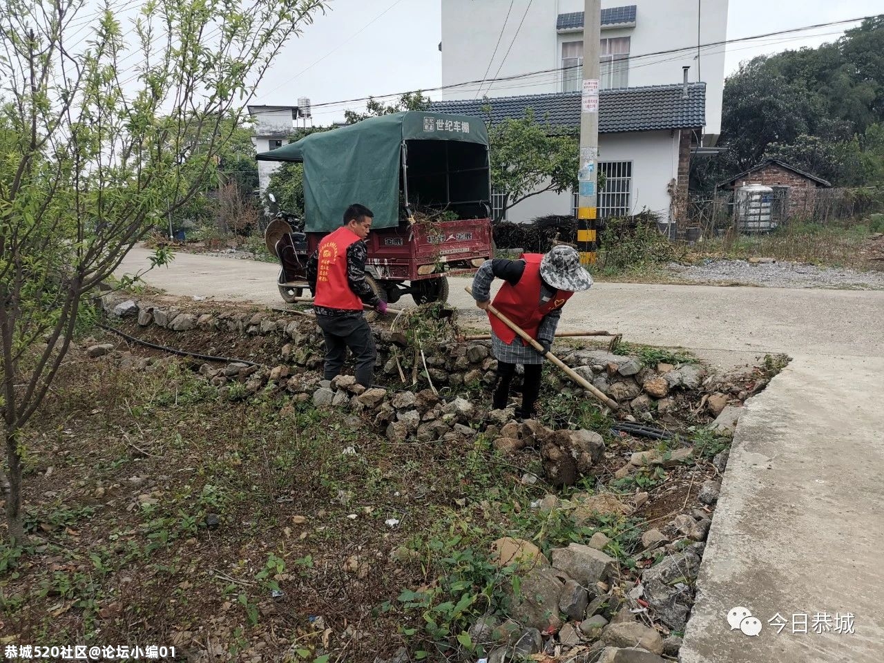 各乡镇大力开展“三清三拆”各项活动，推进乡村风貌提升和农村人居环境改善工作499 / 作者:论坛小编01 / 帖子ID:282986