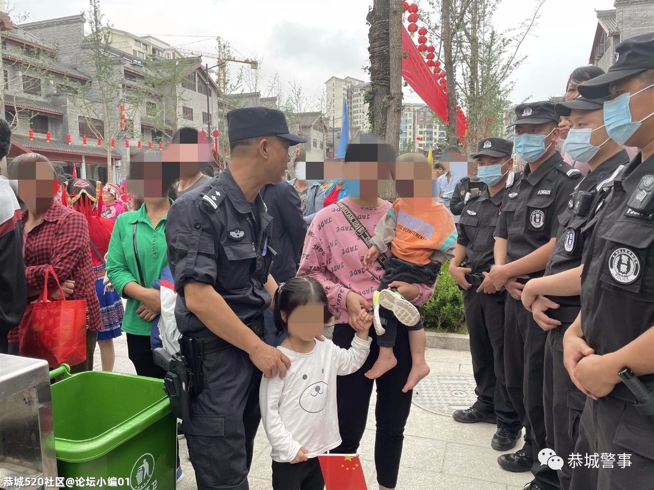 粗心妈妈“丢”了娃，民警帮娃找妈妈634 / 作者:论坛小编01 / 帖子ID:285493