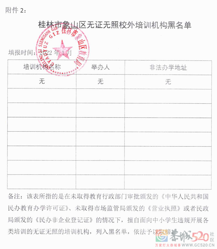 桂林最全校外培训机构黑白名单公布！245 / 作者:论坛小编01 / 帖子ID:292356