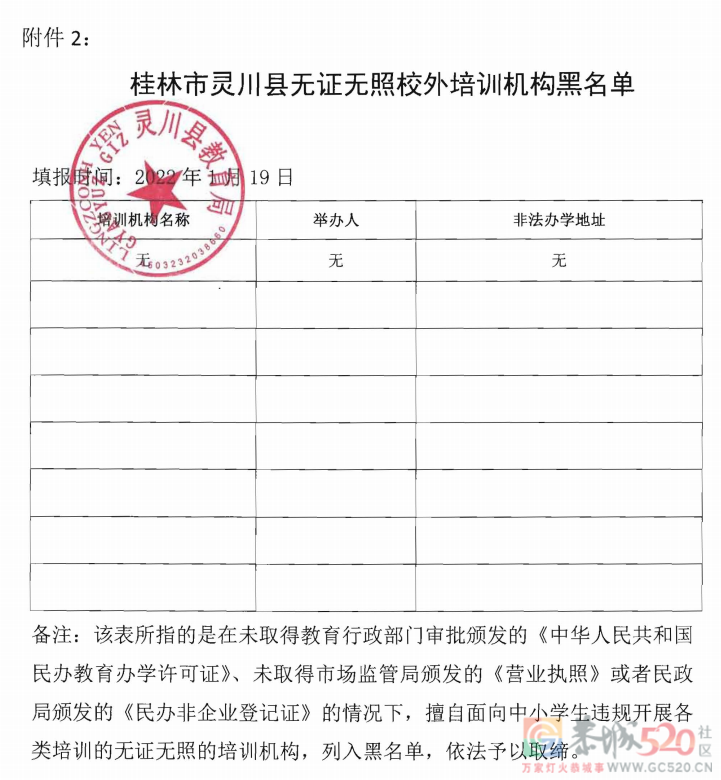 桂林最全校外培训机构黑白名单公布！68 / 作者:论坛小编01 / 帖子ID:292356