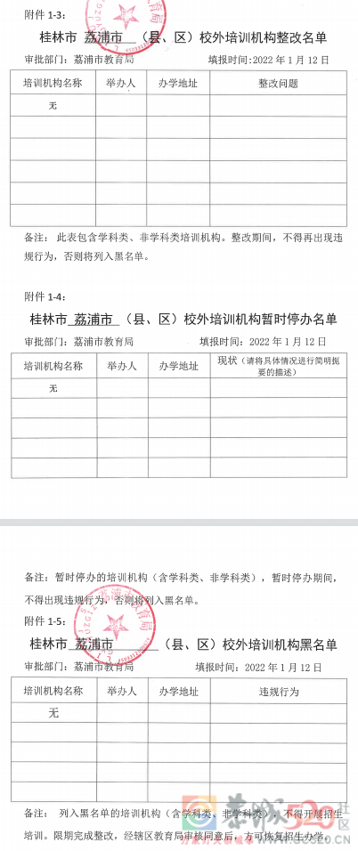 桂林最全校外培训机构黑白名单公布！269 / 作者:论坛小编01 / 帖子ID:292356