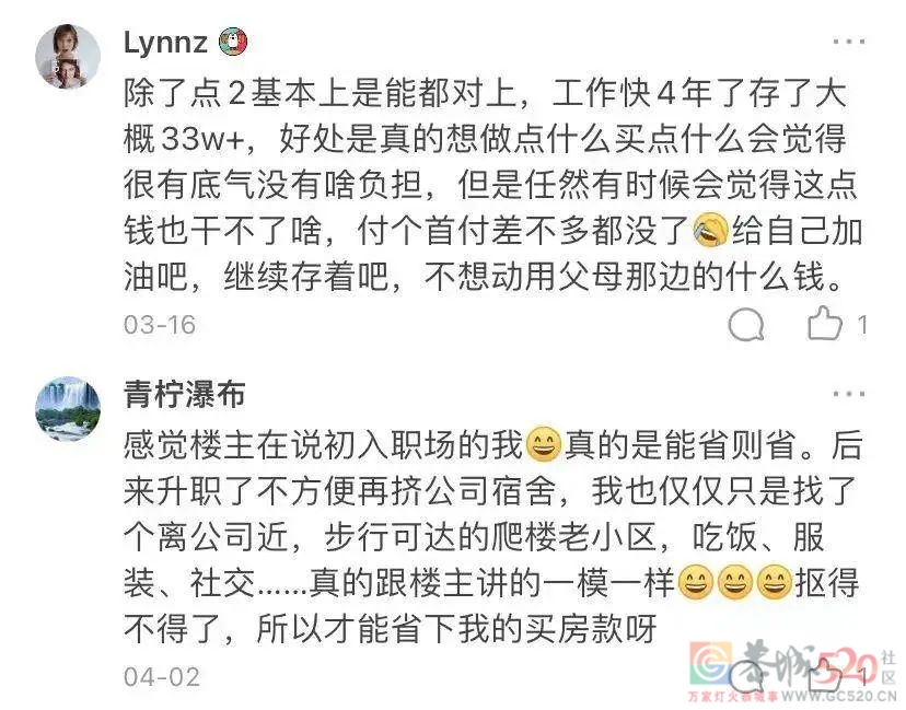 为什么现在的年轻人都存不下钱？382 / 作者:儿时的回忆 / 帖子ID:294734