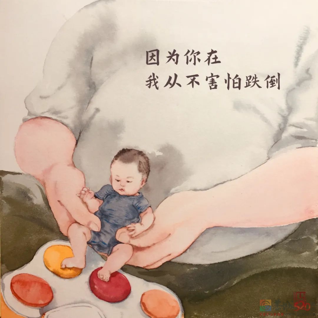 送给爸爸的暖心手绘：能不能，请你慢点老去980 / 作者:登山涉水 / 帖子ID:296505