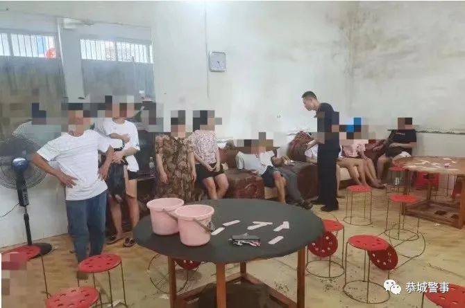 恭城公安：捣毁一赌博窝点，抓获11人！987 / 作者:论坛小编01 / 帖子ID:298797