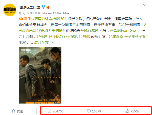 预售9小时票房破千万，国庆档最大赢家是它？720 / 作者:该做的事情 / 帖子ID:299779