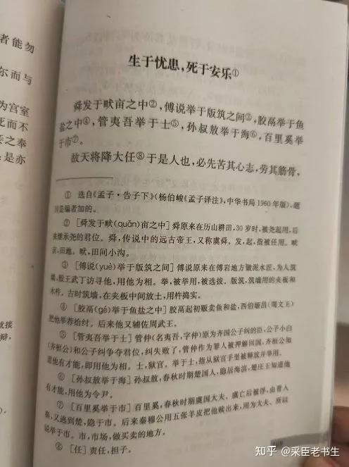 故天将降大任于“是人”还是“斯人”？470 / 作者:闲不住a / 帖子ID:300744