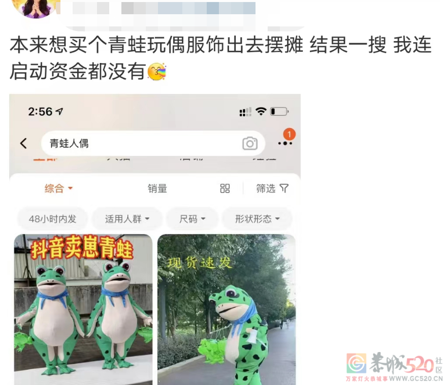 “大学毕业摆摊卖青蛙，直接领先同龄人20年”54 / 作者:儿时的回忆 / 帖子ID:304794