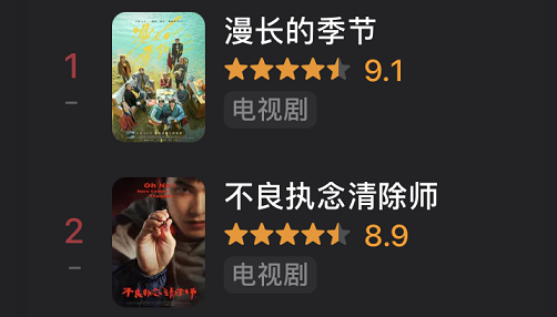 8.9还在涨，国剧要被爱奇艺卷死437 / 作者:该做的事情 / 帖子ID:306257
