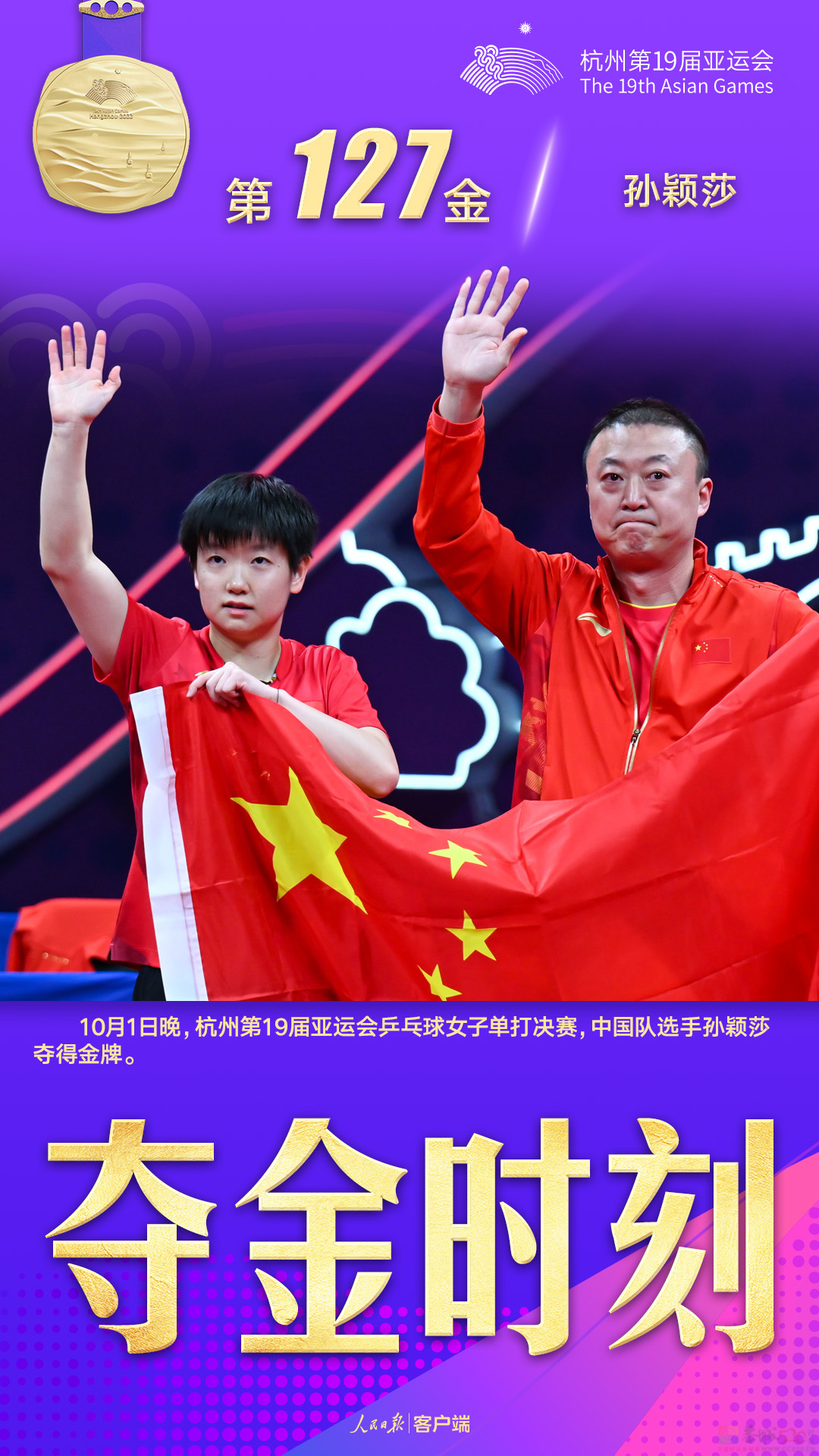 金牌单日+19！祝贺中国队676 / 作者:登山涉水 / 帖子ID:310734
