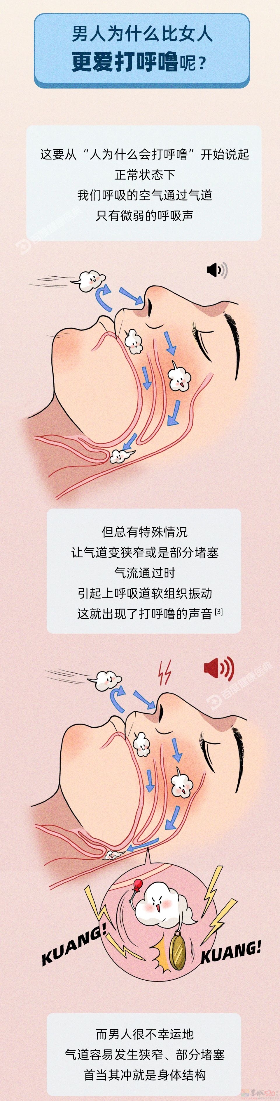 揭秘：为什么男人比女人更爱打呼噜？329 / 作者:健康小天使 / 帖子ID:314310