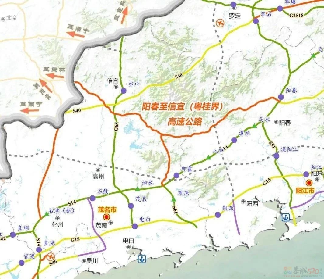 连接广西和广东！今年将推进这些高速公路和铁路10 / 作者:尹以为荣 / 帖子ID:314477