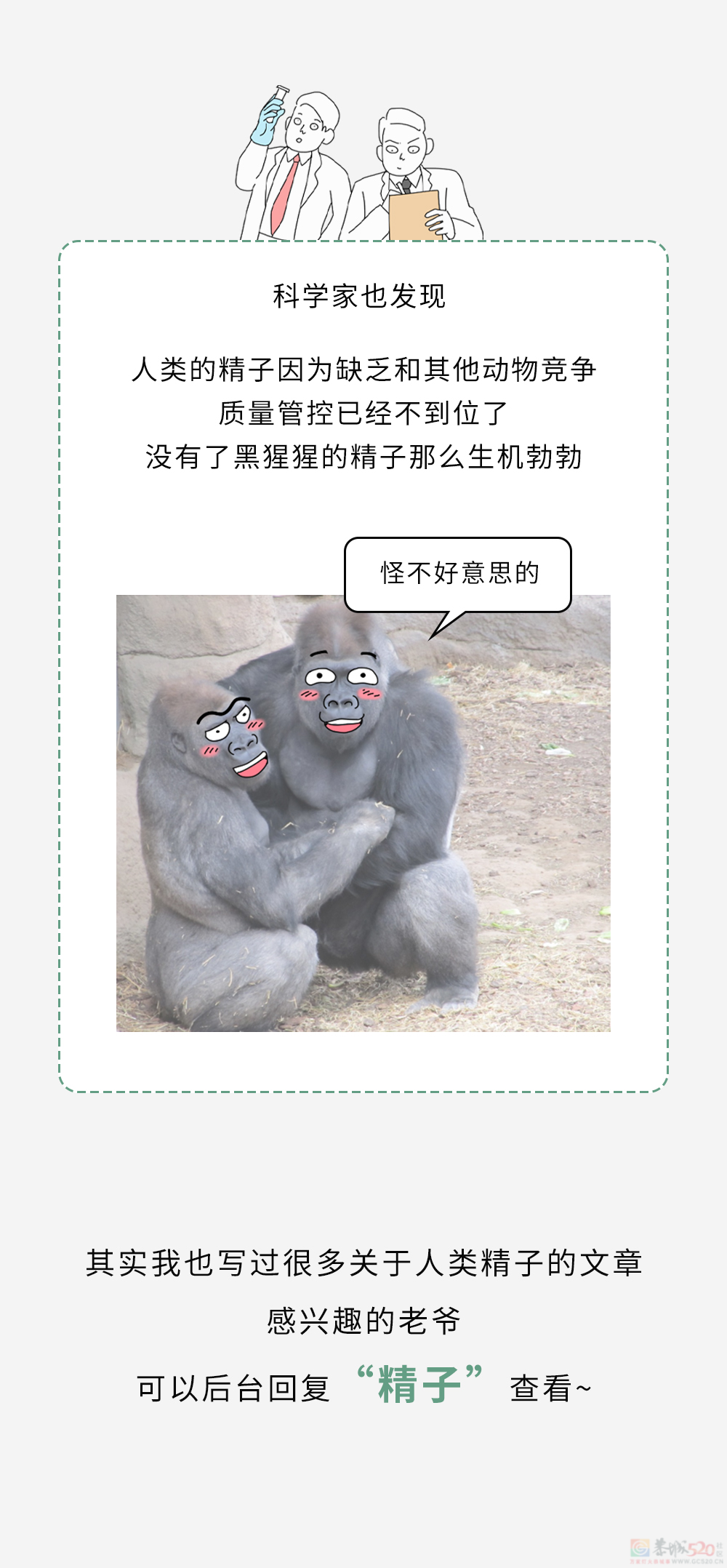 为什么体积越小的动物，精子越大？840 / 作者:儿时的回忆 / 帖子ID:314673