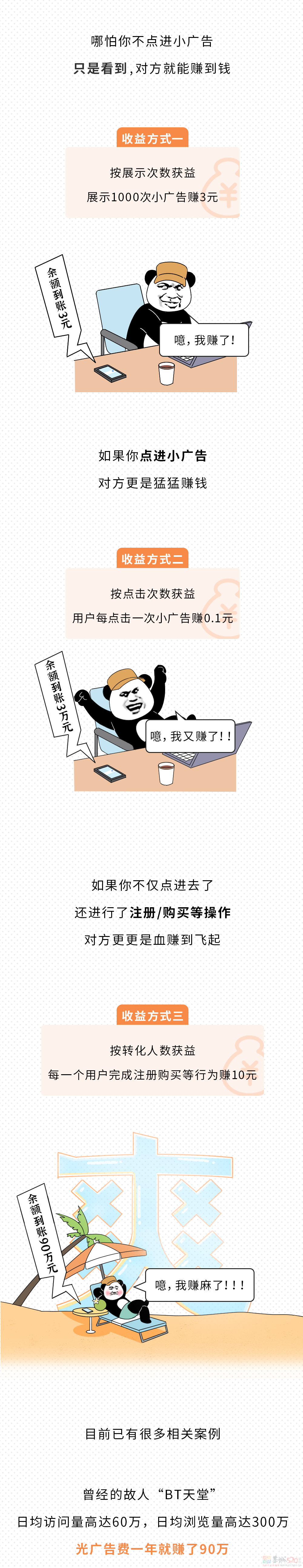 不正规电影网站的小广告，点了会有多少好处？627 / 作者:儿时的回忆 / 帖子ID:314691