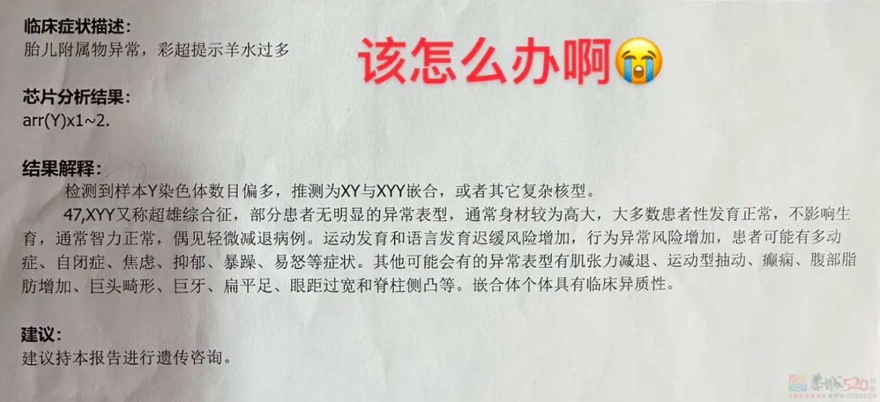 “孕妇查出超雄胎儿被劝打掉”，这两天把互联网吵到撕裂了791 / 作者:儿时的回忆 / 帖子ID:316270