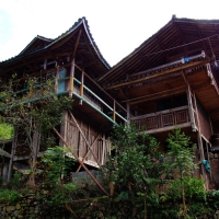 大山脚下的村庄