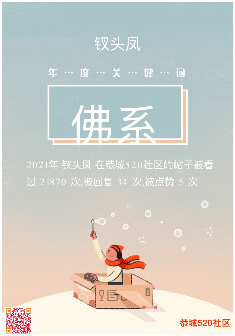 钗头凤的2021年度数据总结报告685 / 作者:钗头凤 / 帖子ID:292483